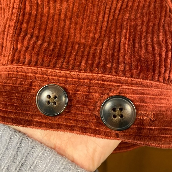Madewell Corduroy Utility Jacket - Deep Rust - Picture 4 of 6